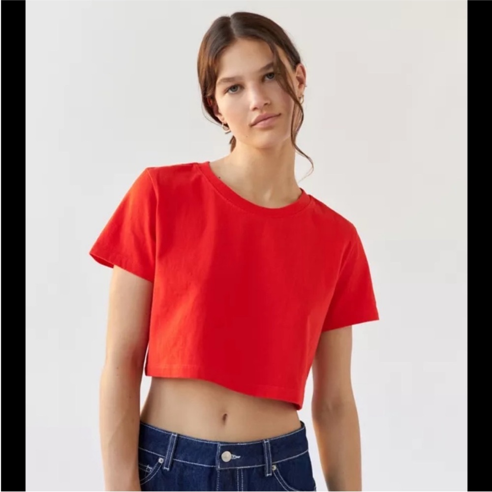 Urban Outfitters Red Best Friend Tee
